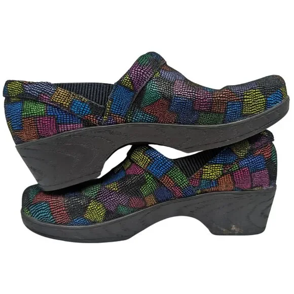 Klogs Puzzle Slipon Shoes Size Women's 8.5 Medium - Picture 3 of 8